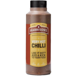 VERY HOT CHILLI SAUCE HARRISONS [1 ltr]
