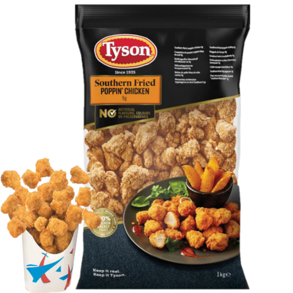 SOUTHERN FRIED POPPIN` CHICKEN - TYSON [1Kg] *H