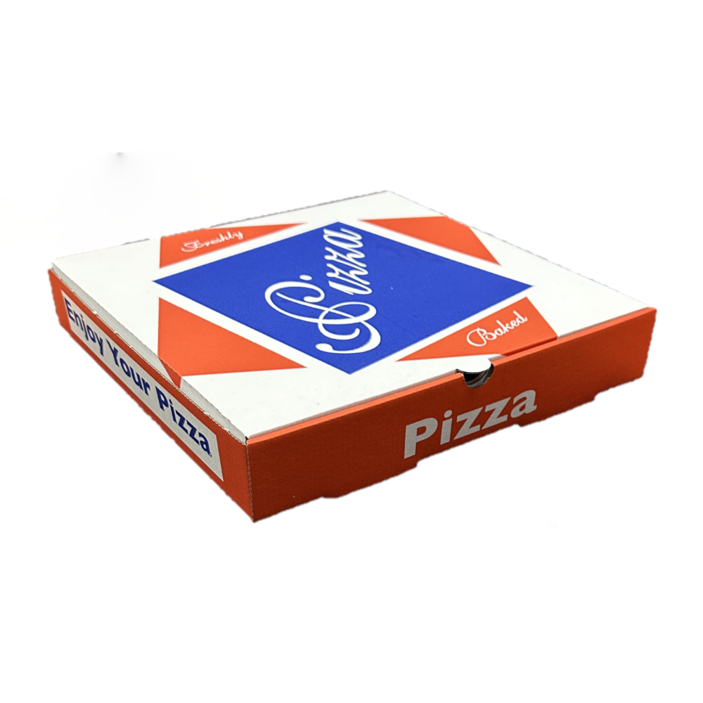 PIZZA BOX - 10 WHITE [90 PCS] - Harlequin (Stockport) Limited