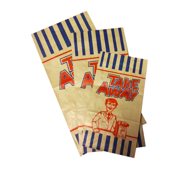 TAKE AWAY BAGS - SMALL  [250 PCS]