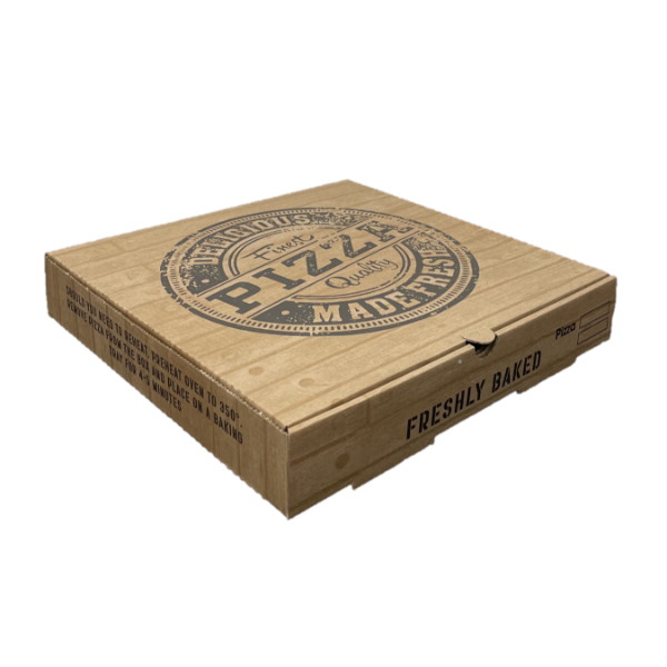 PIZZA BOX - 12" BROWN [90 PCS]