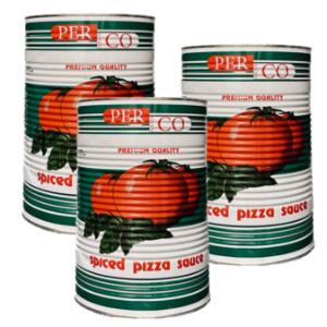 PIZZA SAUCE PERCO LARGE TINS [3 X 4.1Kg]