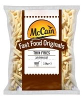 FRIES - McCAIN FAST FOOD 9x9 [4X2.27 kg]
