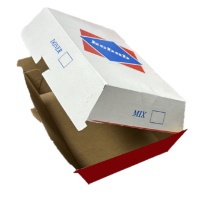 TAKEAWAY LARGE KEBAB BOX WHITE No 10 [200 pcs]