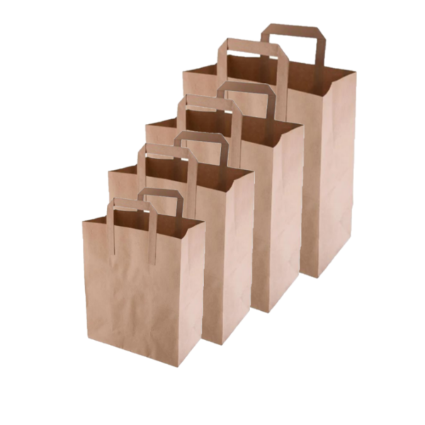 BROWN PAPER CARRIER MED [250 PCS]