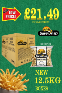 ** FRIES - McCAIN SURE CRISP 9X9 [5 X 2.5Kg]