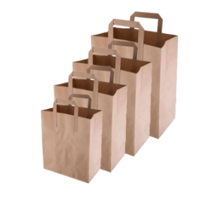 BROWN PAPER CARRIER SMALL [250 PCS]